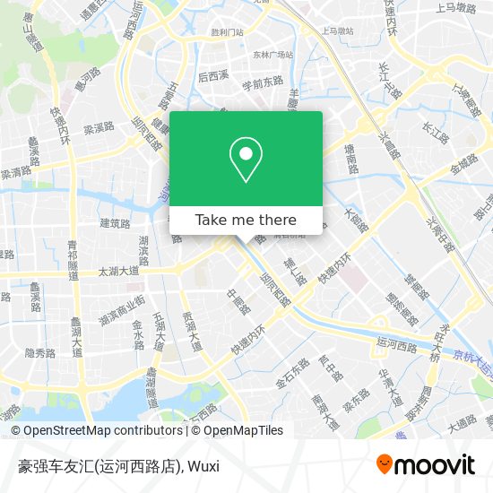 豪强车友汇(运河西路店) map