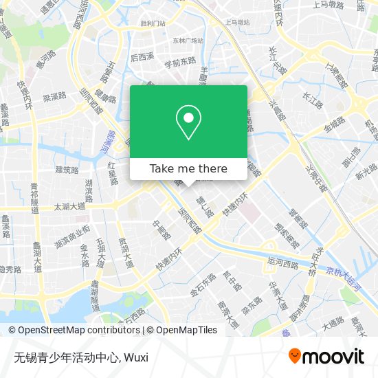 无锡青少年活动中心 map