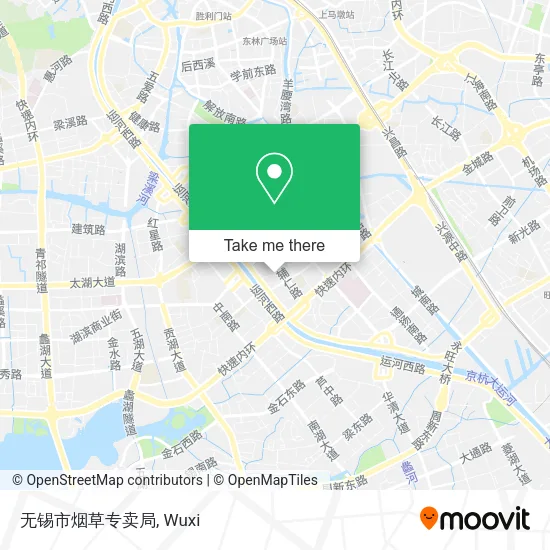 无锡市烟草专卖局 map
