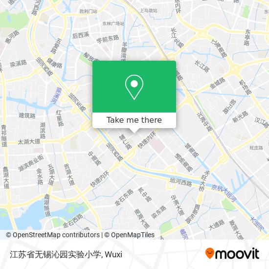 江苏省无锡沁园实验小学 map
