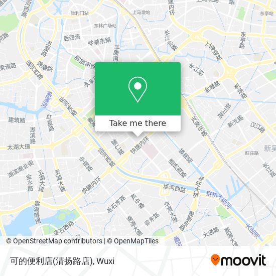 可的便利店(清扬路店) map