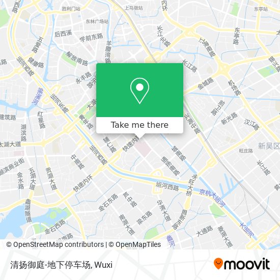 清扬御庭-地下停车场 map