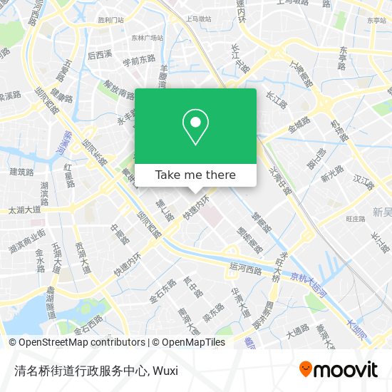 清名桥街道行政服务中心 map