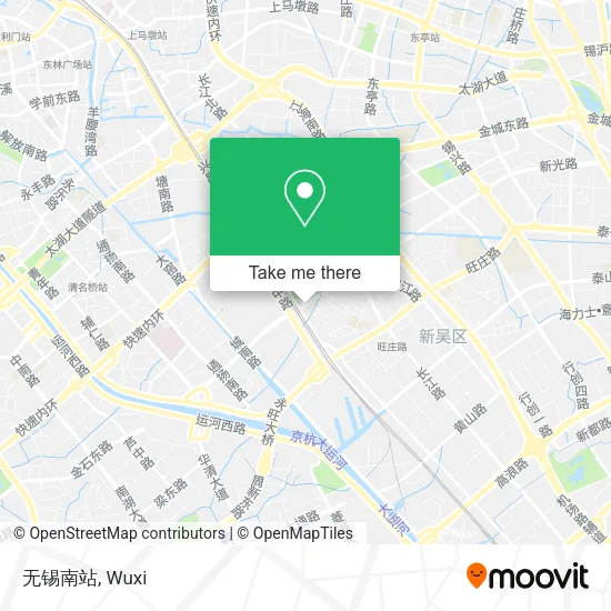 无锡南站 map