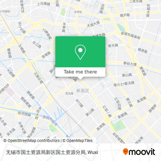 无锡市国土资源局新区国土资源分局 map