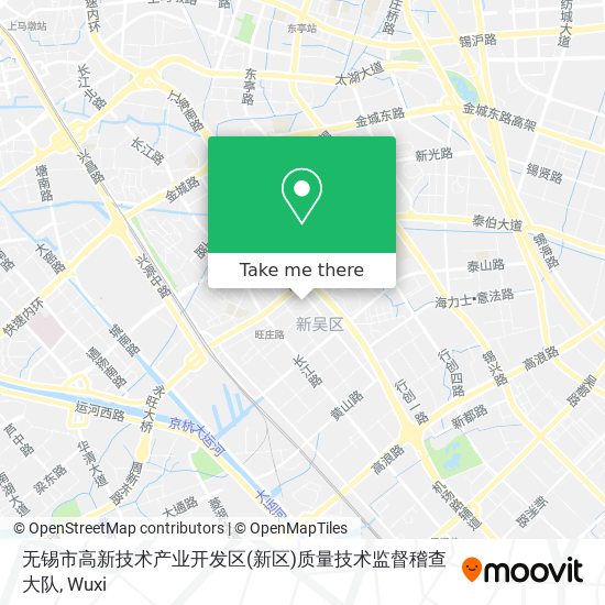 无锡市高新技术产业开发区(新区)质量技术监督稽查大队 map