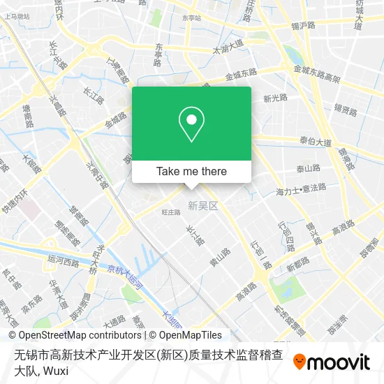 无锡市高新技术产业开发区(新区)质量技术监督稽查大队 map
