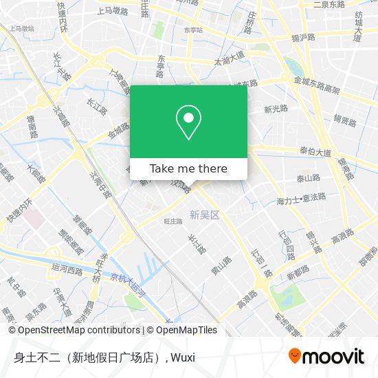 身土不二（新地假日广场店） map