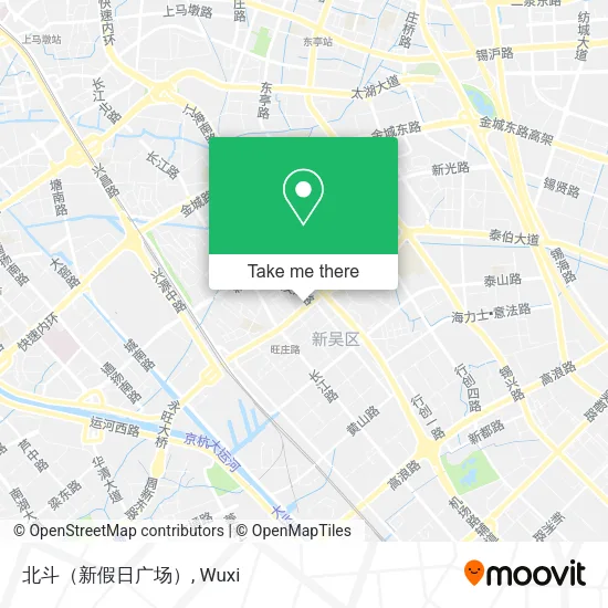 北斗（新假日广场） map