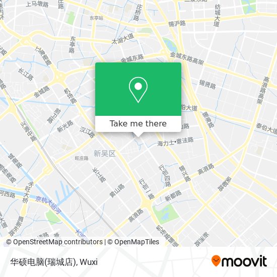 华硕电脑(瑞城店) map