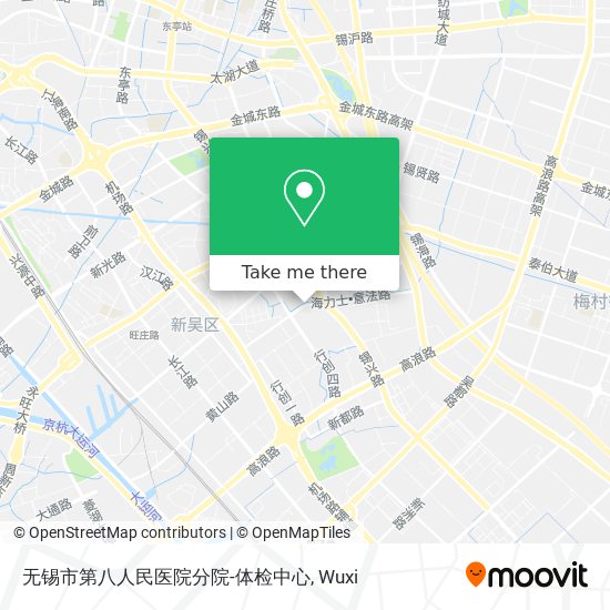 无锡市第八人民医院分院-体检中心 map