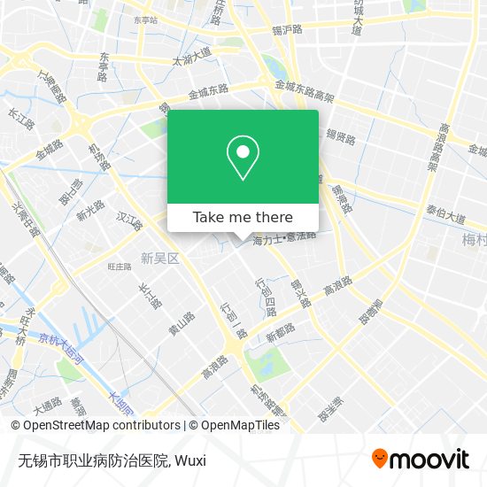 无锡市职业病防治医院 map