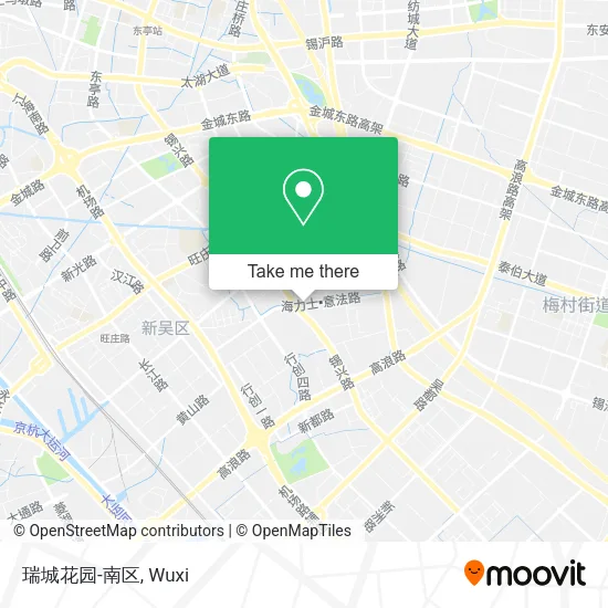 瑞城花园-南区 map