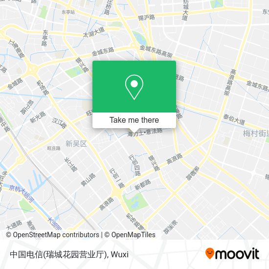 中国电信(瑞城花园营业厅) map