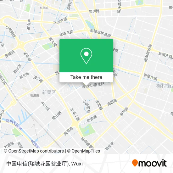 中国电信(瑞城花园营业厅) map