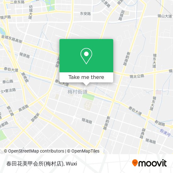 春田花美甲会所(梅村店) map