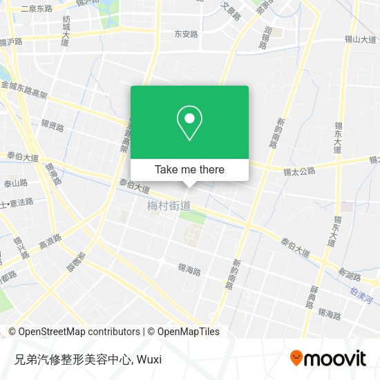 兄弟汽修整形美容中心 map