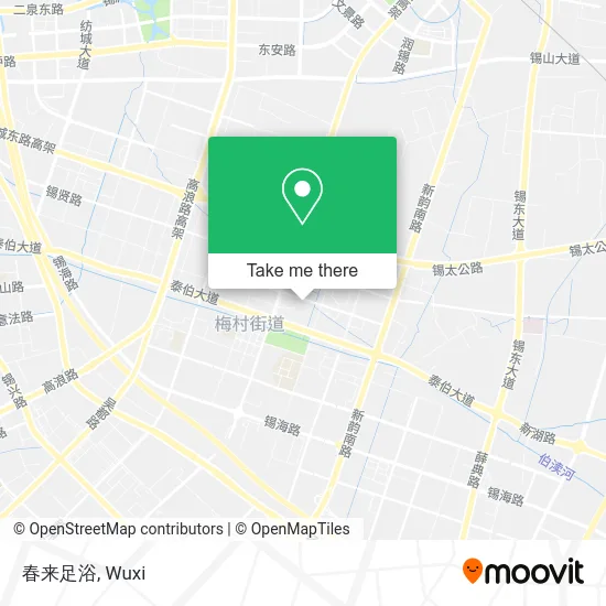 春来足浴 map