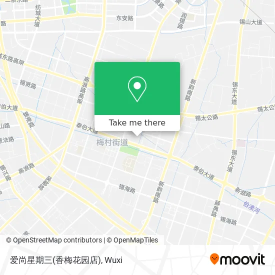 爱尚星期三(香梅花园店) map
