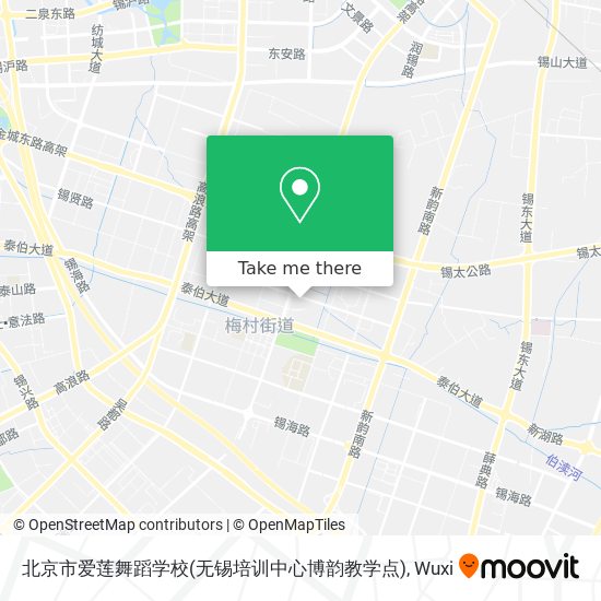 北京市爱莲舞蹈学校(无锡培训中心博韵教学点) map