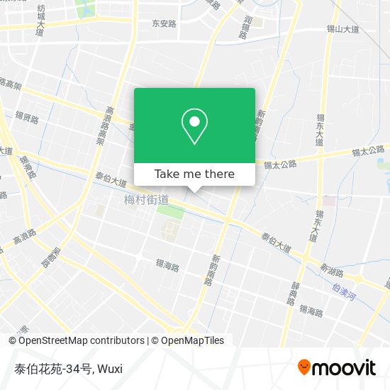 泰伯花苑-34号 map