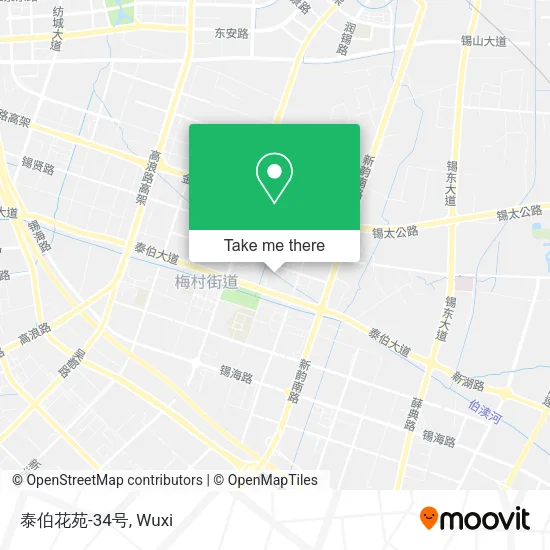 泰伯花苑-34号 map