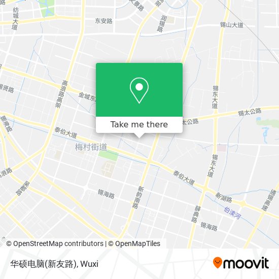 华硕电脑(新友路) map