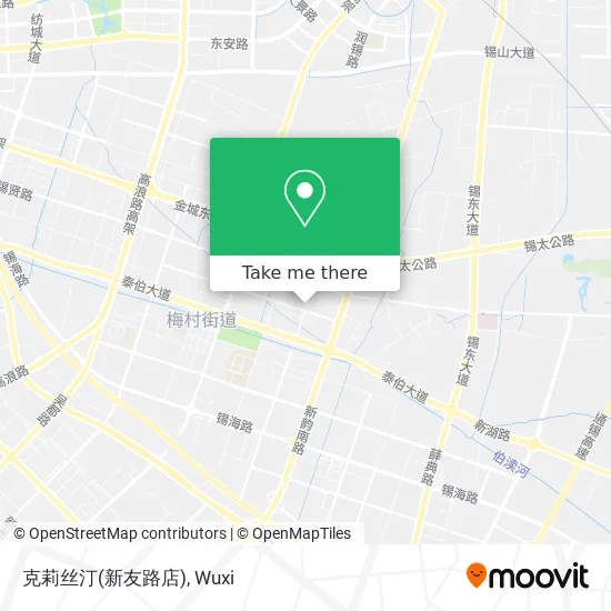 克莉丝汀(新友路店) map