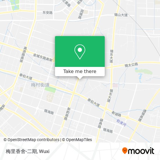 梅里香舍-二期 map
