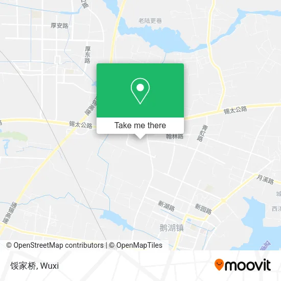 馁家桥 map