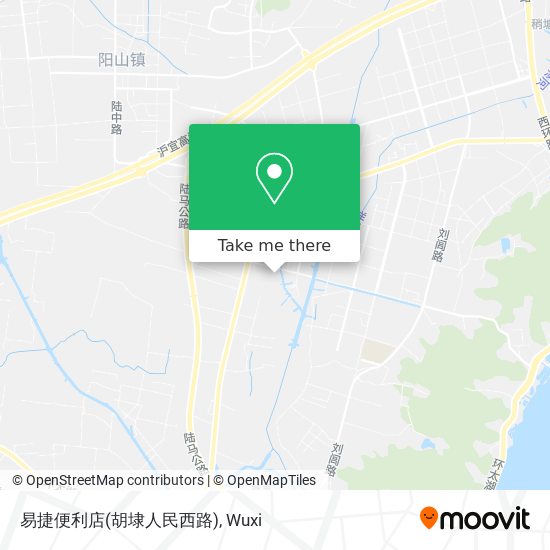 易捷便利店(胡埭人民西路) map