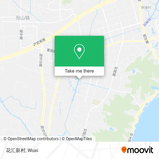花汇新村 map