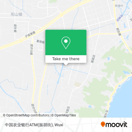 中国农业银行ATM(振胡街) map