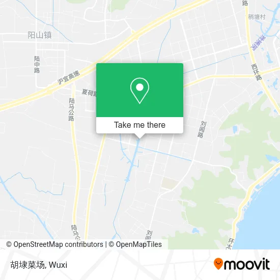 胡埭菜场 map