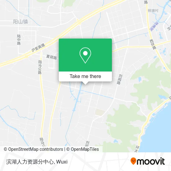 滨湖人力资源分中心 map