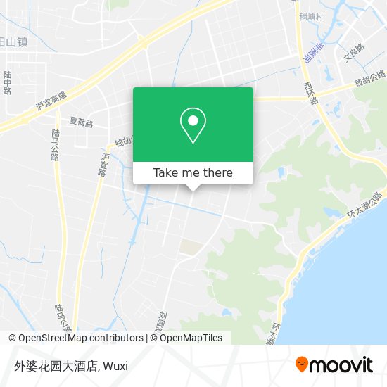 外婆花园大酒店 map