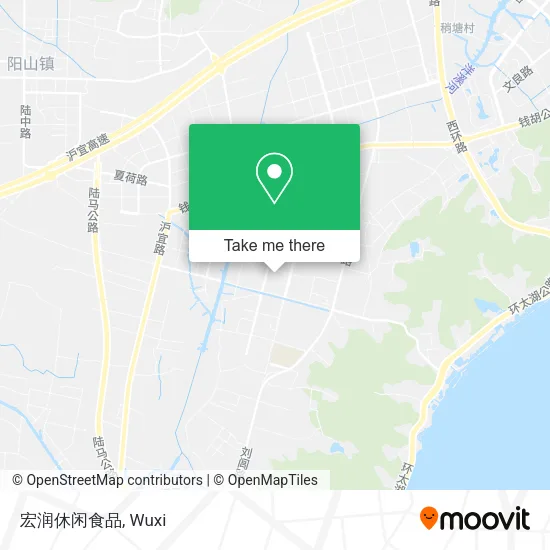 宏润休闲食品 map