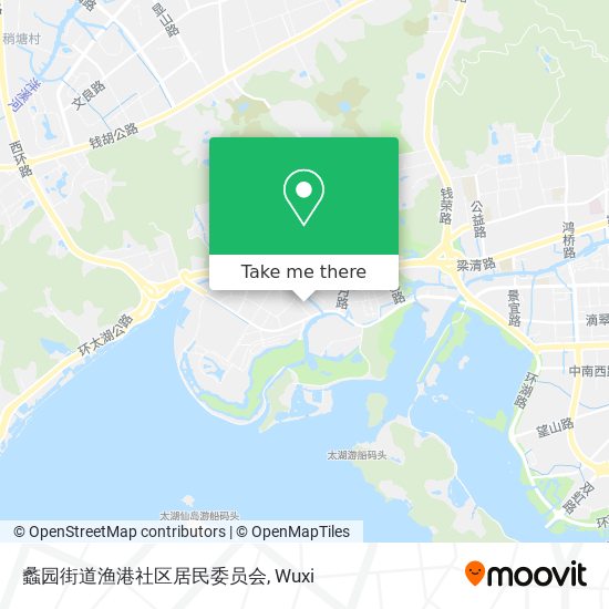 蠡园街道渔港社区居民委员会 map