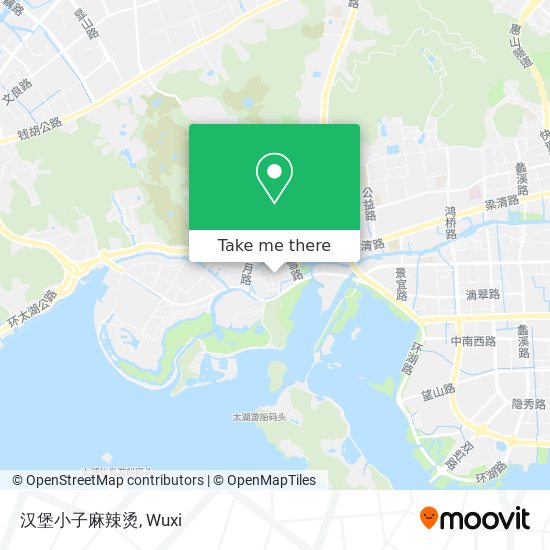 汉堡小子麻辣烫 map