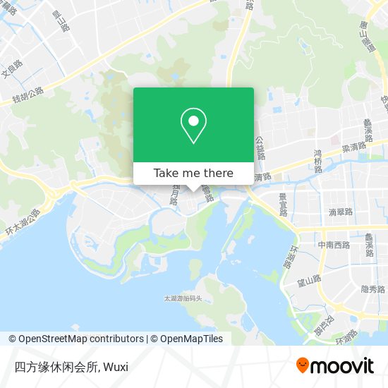 四方缘休闲会所 map