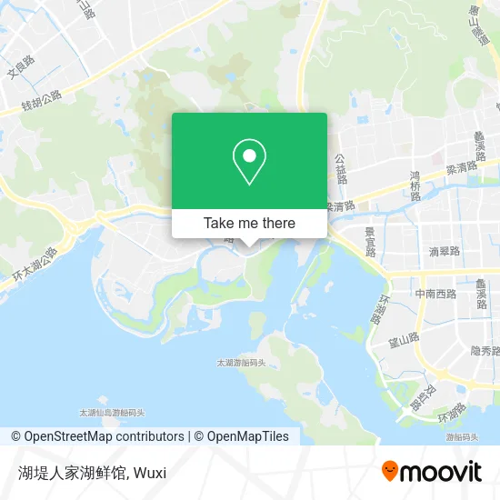 湖堤人家湖鲜馆 map