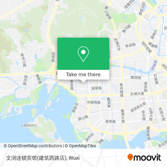 文润连锁宾馆(建筑西路店) map