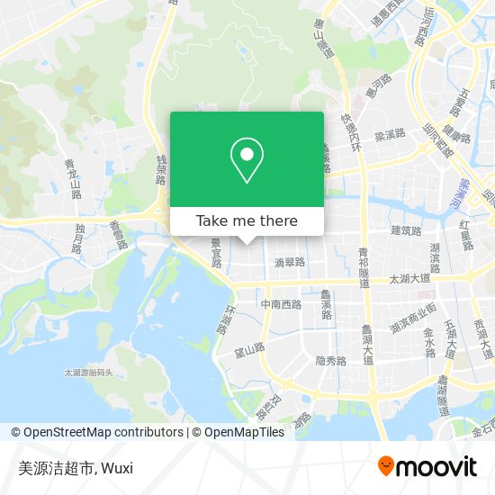 美源洁超市 map