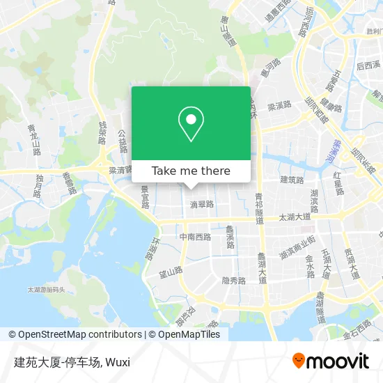 建苑大厦-停车场 map