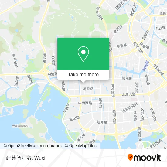 建苑智汇谷 map