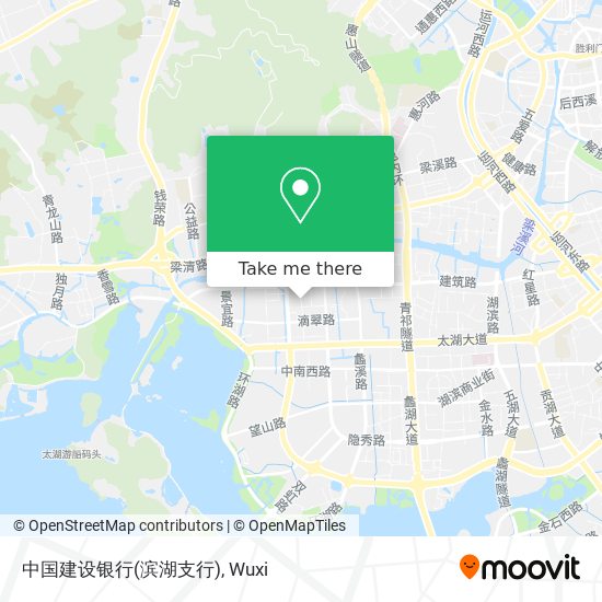 中国建设银行(滨湖支行) map