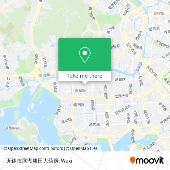 无锡市滨湖康田大药房 map