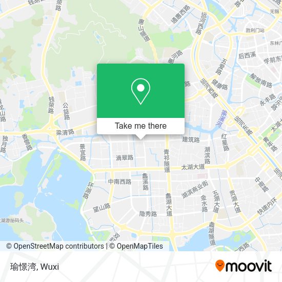 瑜憬湾 map