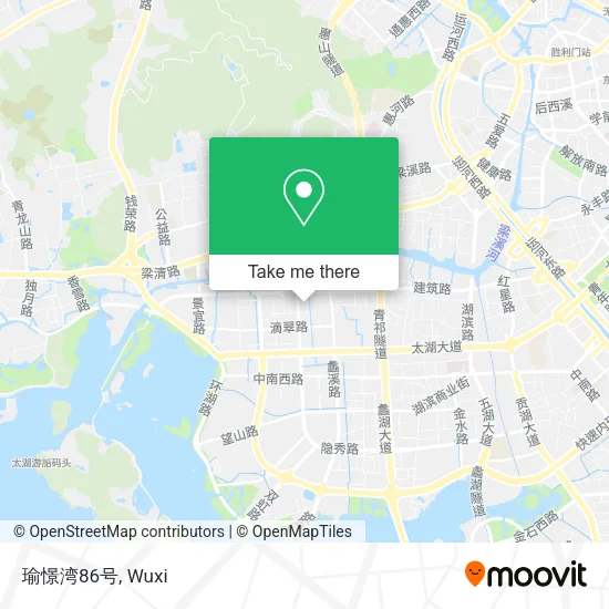 瑜憬湾86号 map