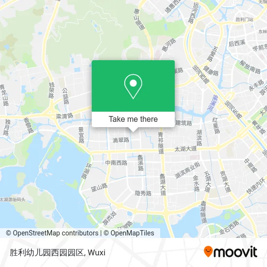 胜利幼儿园西园园区 map